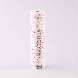 Купить Механический мод Tugboat Steel белый с красным